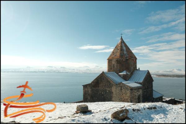 دریاچه سوان در زمستان میسان گشت